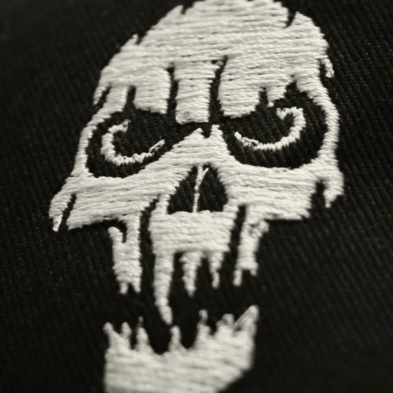 GRIM truckercap close up